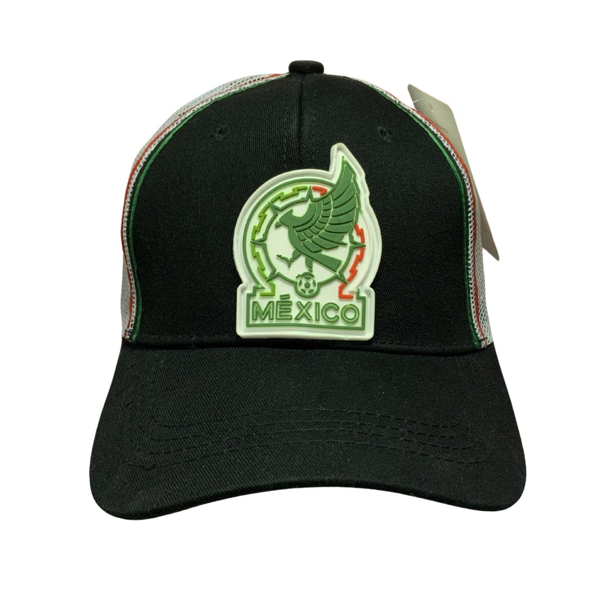 Gorra trucker snapback con parche México en relieve, 3 diseños