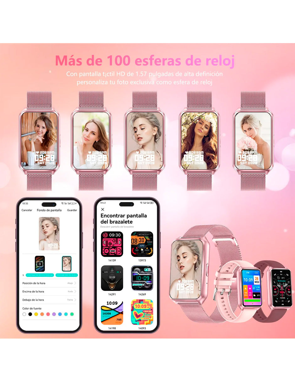 Reloj Inteligente H37 con Bluetooth Llamadas Aleación de Zinc