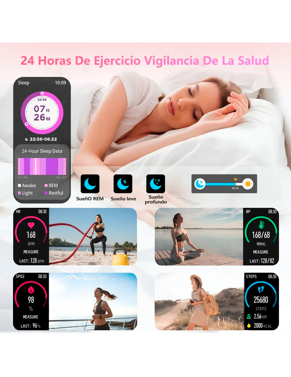 Reloj Inteligente H37 con Bluetooth Llamadas Aleación de Zinc