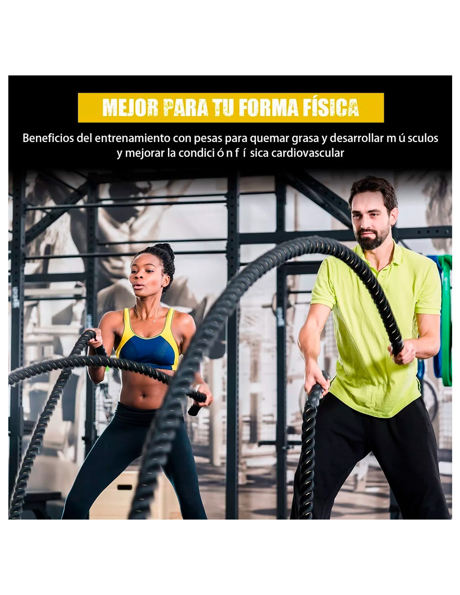 Cuerda De Crossfit Petukita Box Ejercicio Fitness