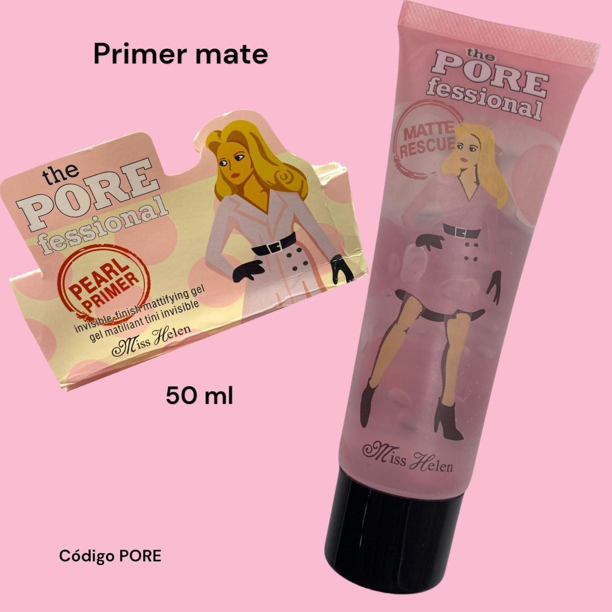 Gel pre-maquillaje matificante e hidratante