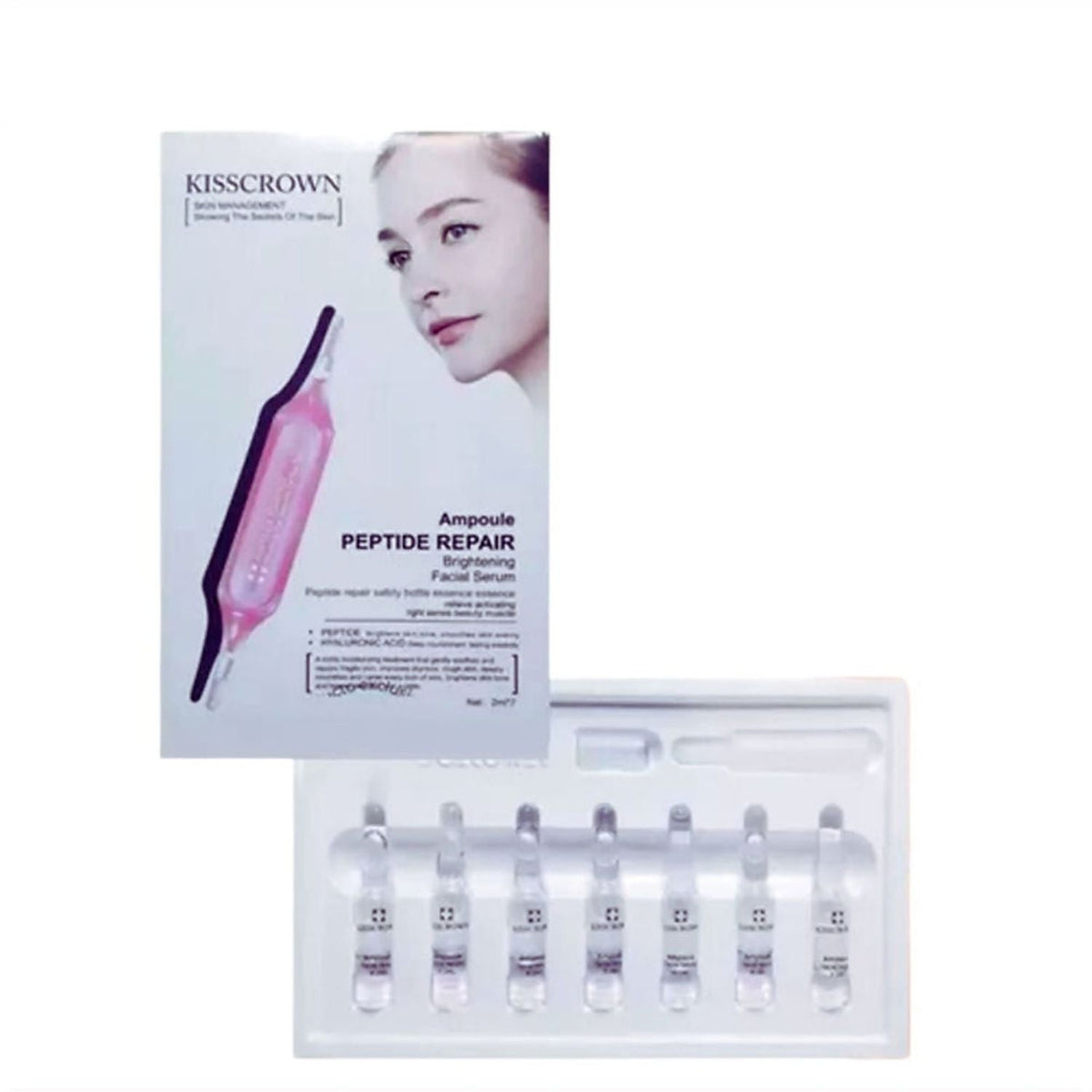 Set de 7 ampolletas de sérum facial: iluminador o nicotinamida - foto 2