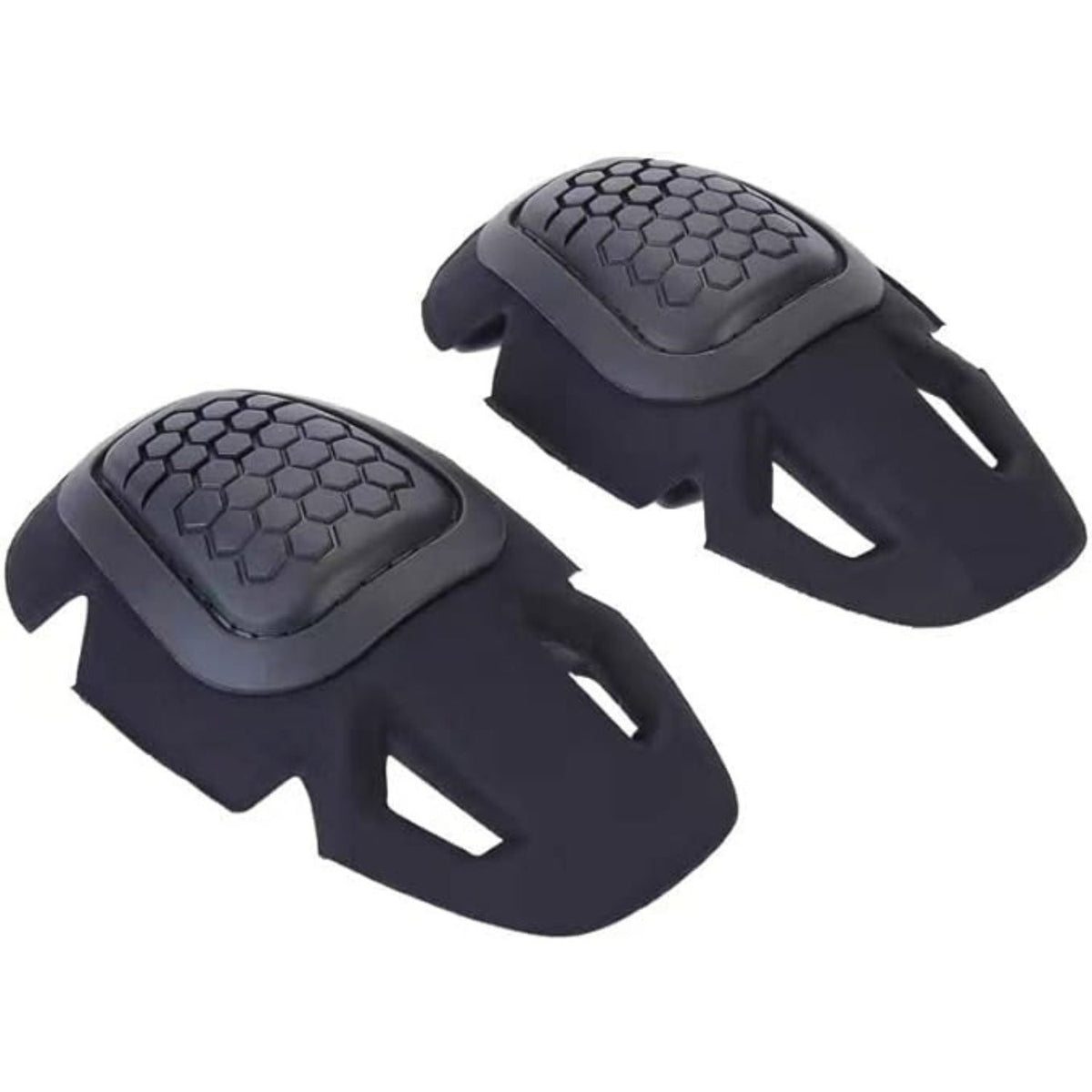 Almohadillas de rodilla y codo para uniforme de paintball, negras - foto 2