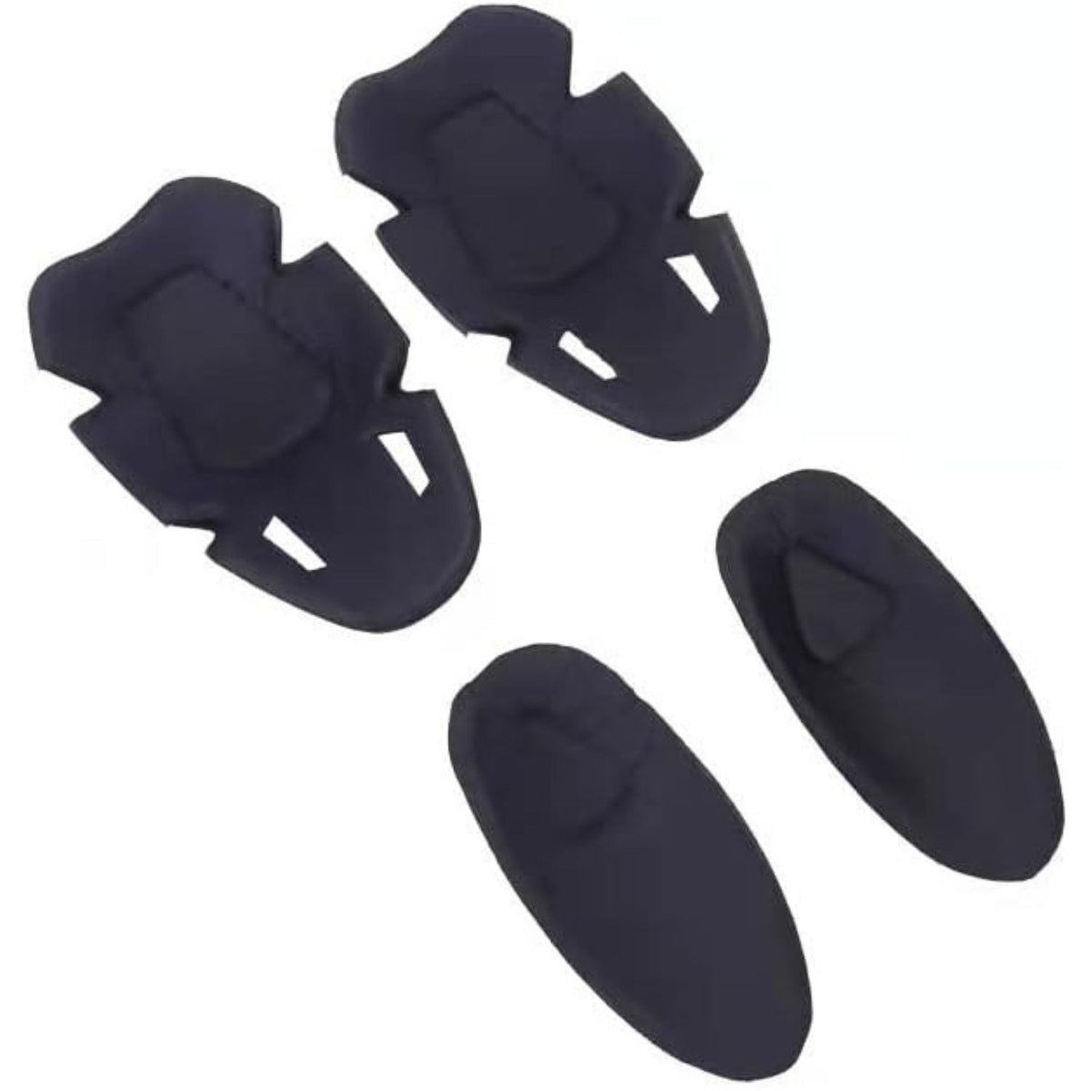 Almohadillas de rodilla y codo para uniforme de paintball, negras - foto 3