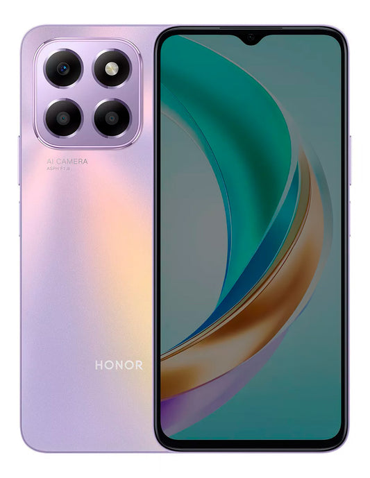 Celular Honor X6b Plus Petukita Box 256 Gb / 8gb Ram Morado Estelar