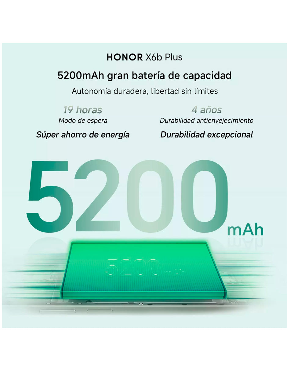 Celular Honor X6b Plus Petukita Box 256 Gb / 8gb Ram Morado Estelar