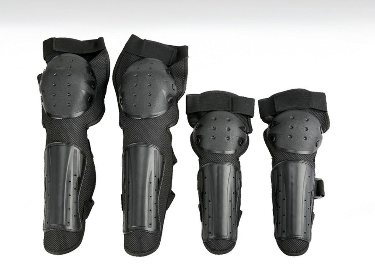 Rodilleras y coderas estilo paintball para motociclista HX309