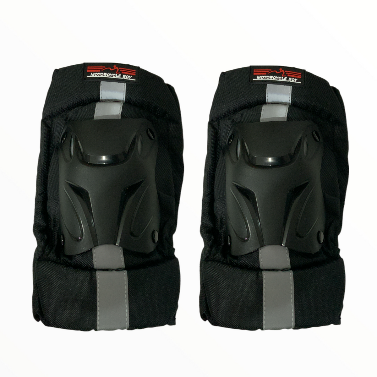 Rodilleras de protección reforzada con reflejante para moto HX313