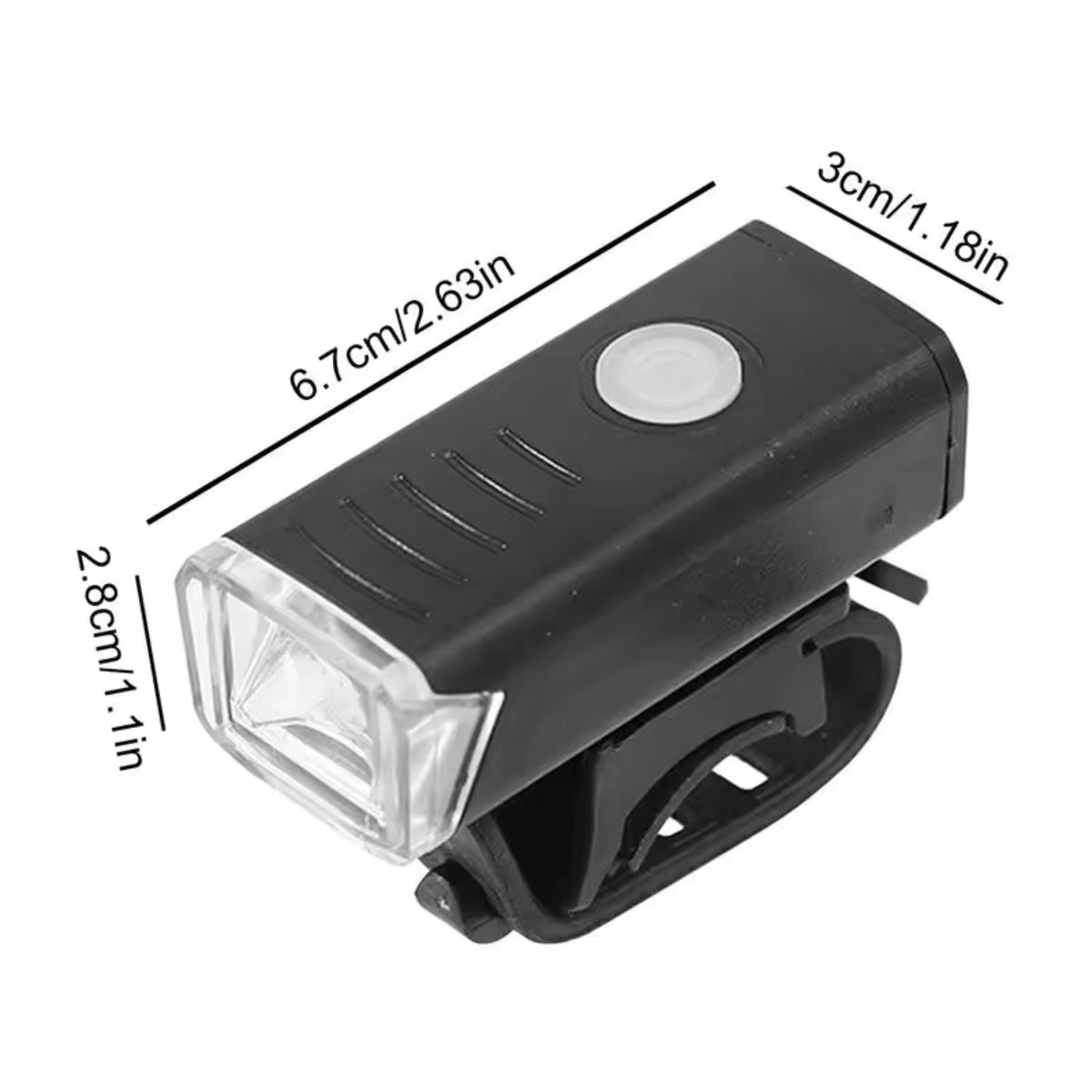 Lámpara para bicicleta de 3 modos, modelo HY026 - foto 2