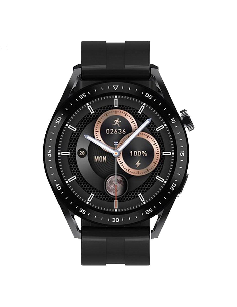 Reloj Inteligente Petukita Box Hw28 Unisex Negro Deportivo