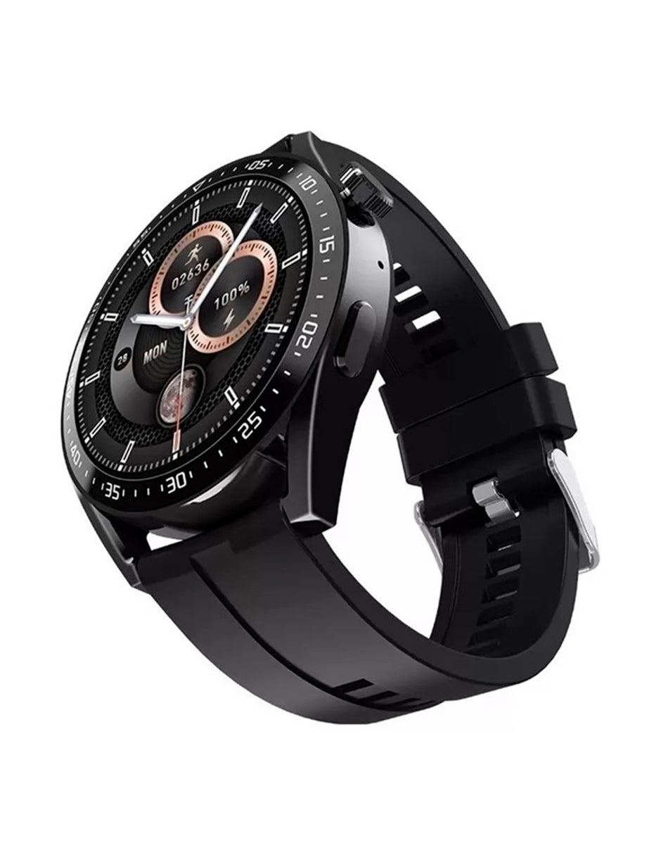 Reloj Inteligente Petukita Box Hw28 Unisex Negro Deportivo