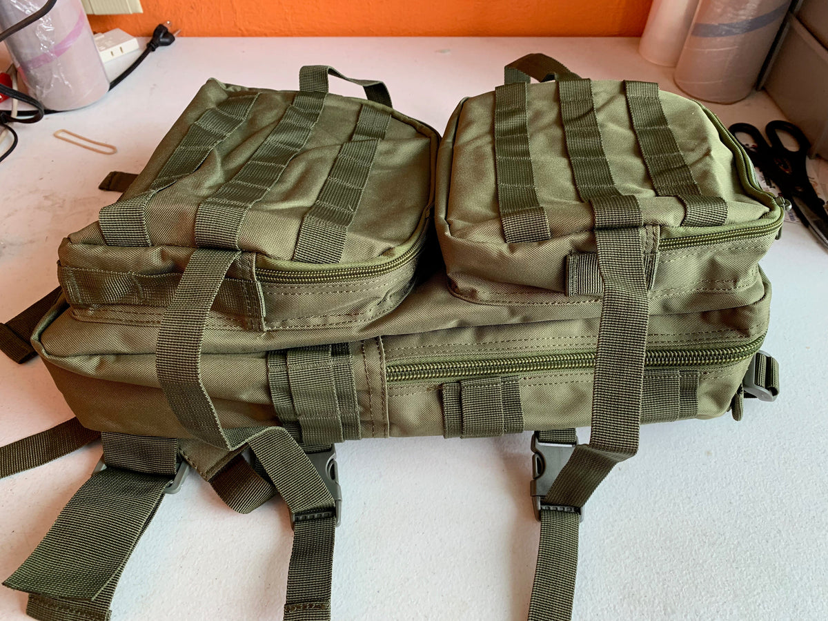 Mochila táctica multiusos de 30 litros para laptop y campismo (WZ939) - foto 2