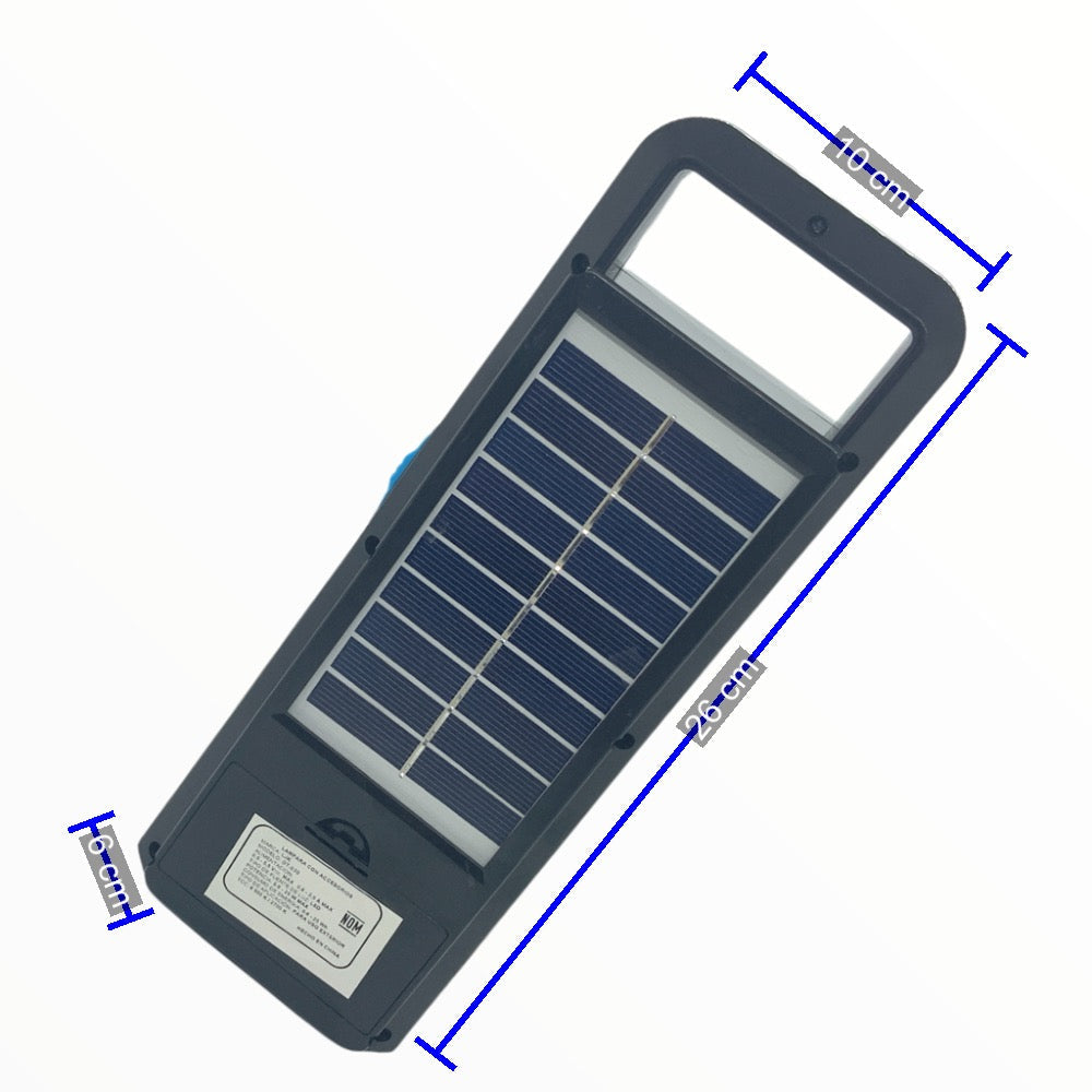 Lámpara de emergencia con panel solar, reflector y power bank T030 - foto 5
