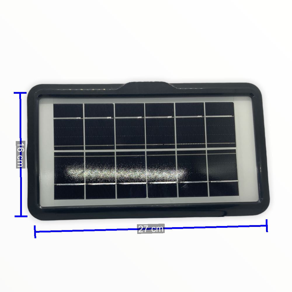 Panel solar multifuncional con 5 tipos de salida para cargar dispositivos - foto 4
