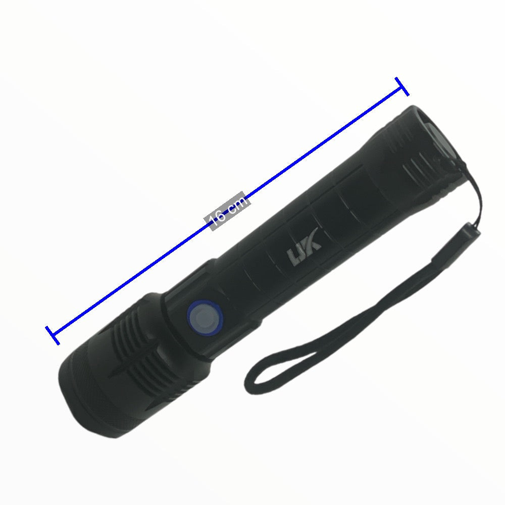 Lámpara LED T9 de 5000 lúmenes con zoom y 5 modos de luz DT447 - foto 3
