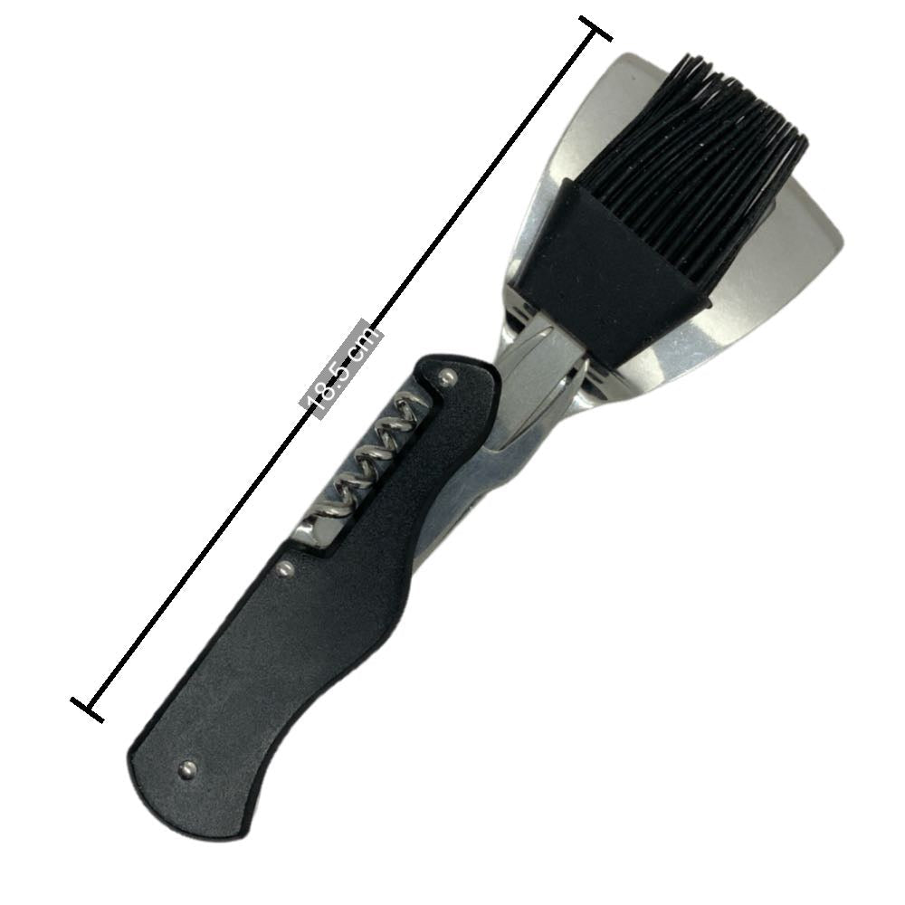 Navaja con set de herramientas plegables para BBQ y picnic F625 - foto 3