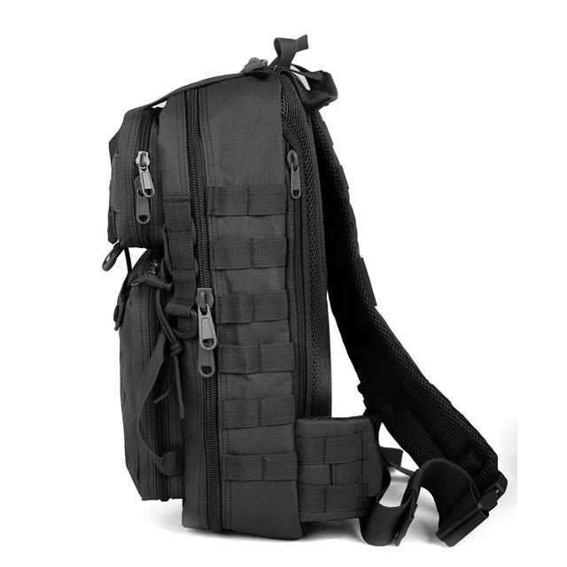 Mochila cruzada de 32 litros con Molle, porta vaso y porta parches JYB-077 - foto 5