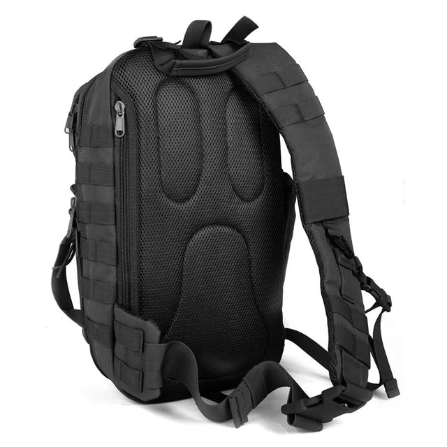 Mochila cruzada de 32 litros con Molle, porta vaso y porta parches JYB-077 - foto 6