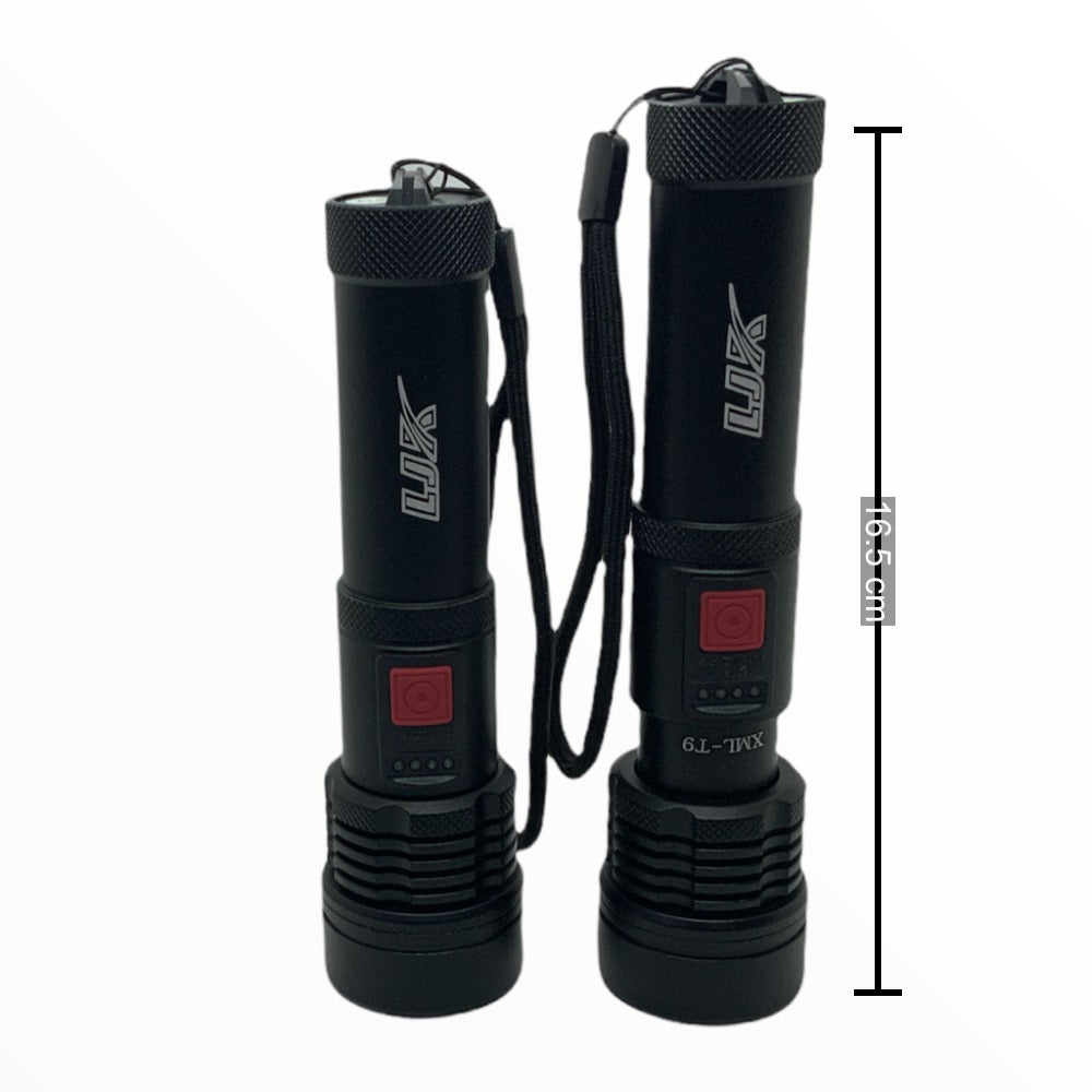 Lámpara LED T9 de 5 modos con indicador de nivel de carga DT441 - foto 2