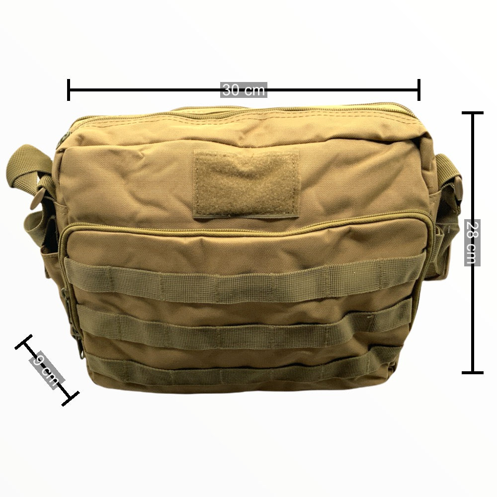 Maletín cruzado MOLLE con porta botella lateral, modelo GJ017 - foto 3