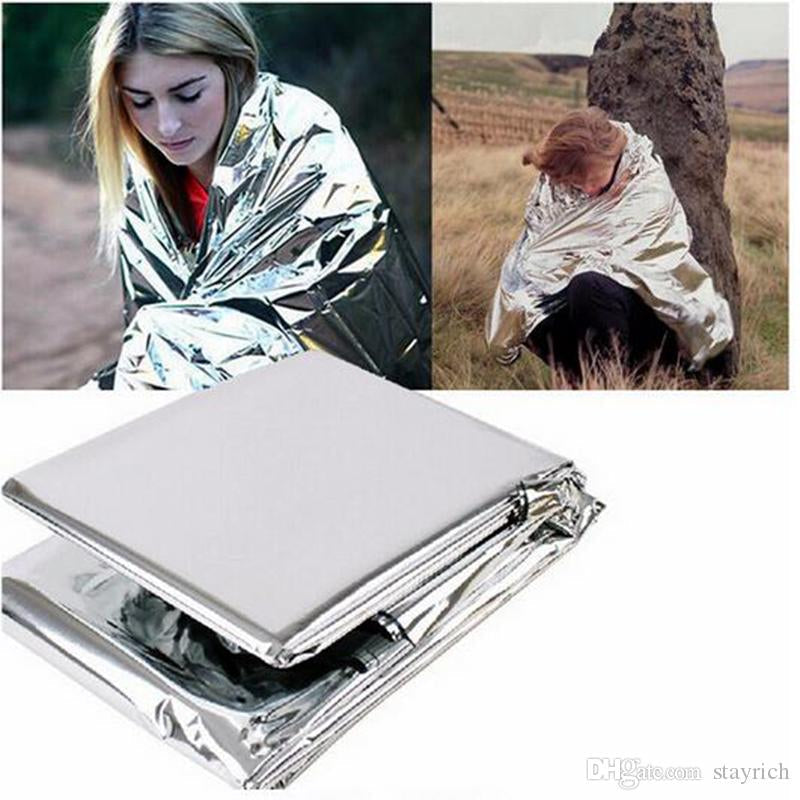 Manta térmica de aluminio para emergencias, modelo SN056
