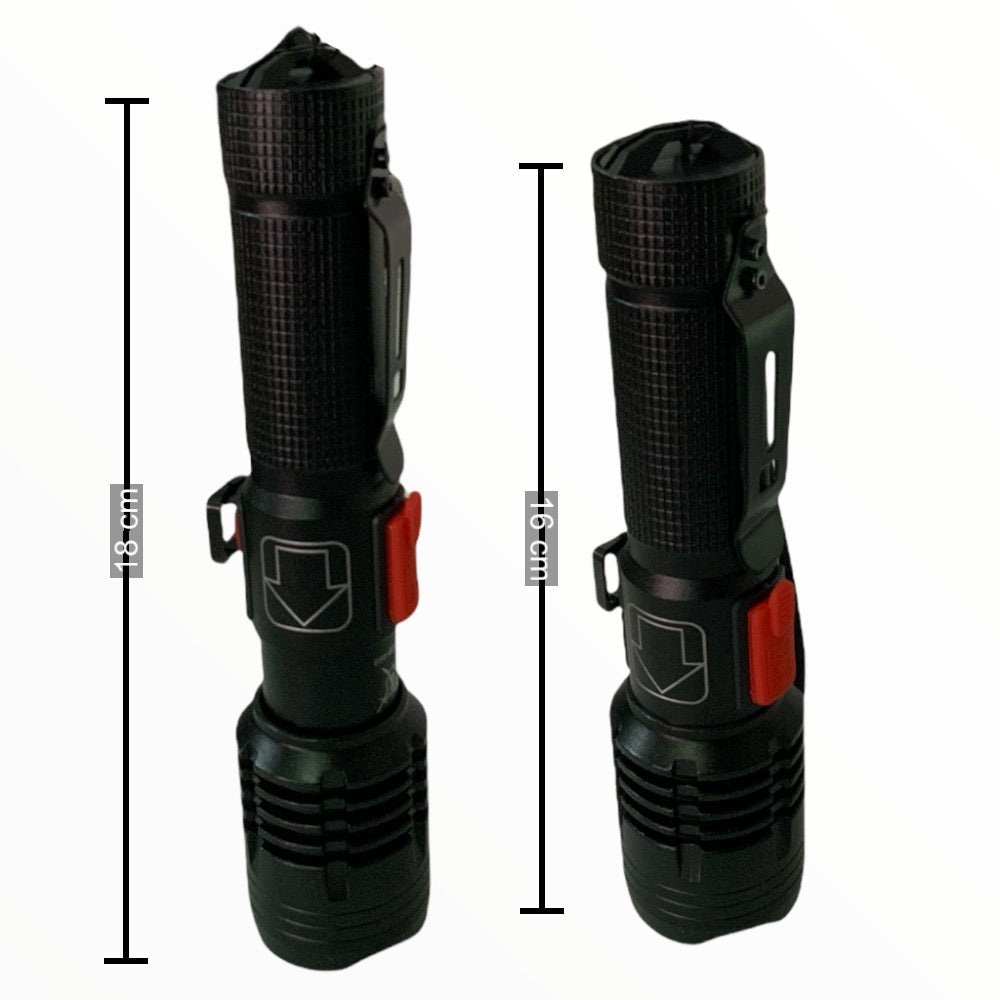 Lámpara LED T9 de 5000 lúmenes con zoom y control de carga DT468 - foto 2