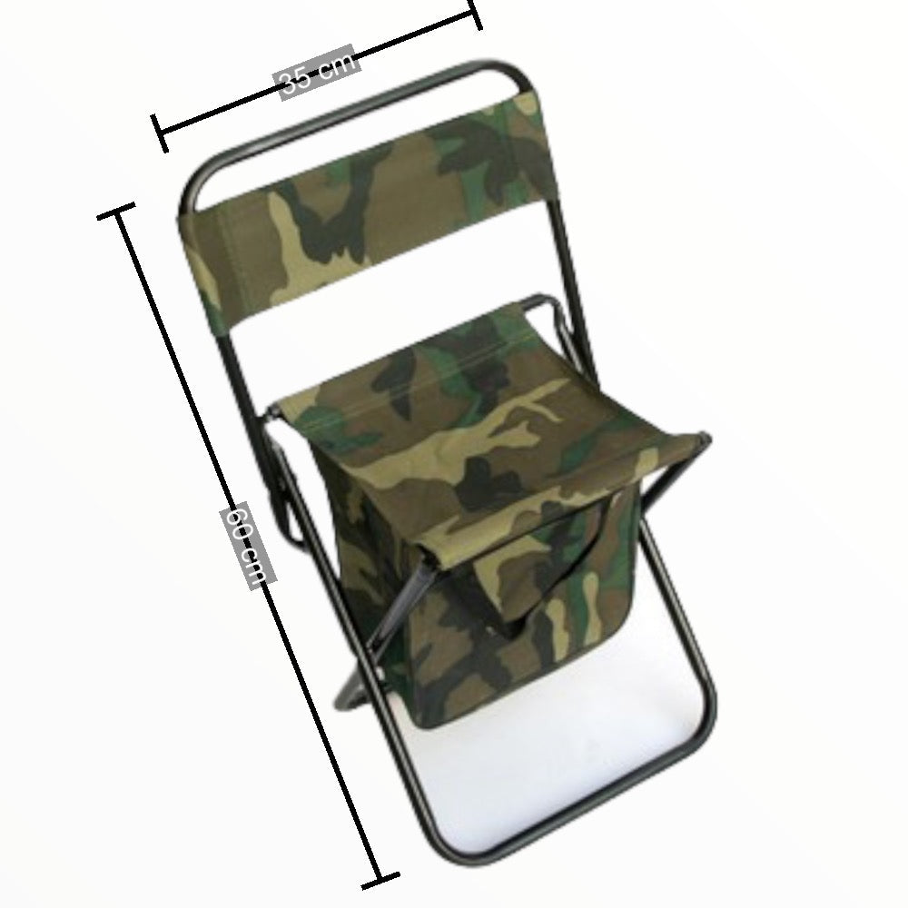 Silla plegable pequeña con bolsa para senderismo, modelo 212-1 - foto 5