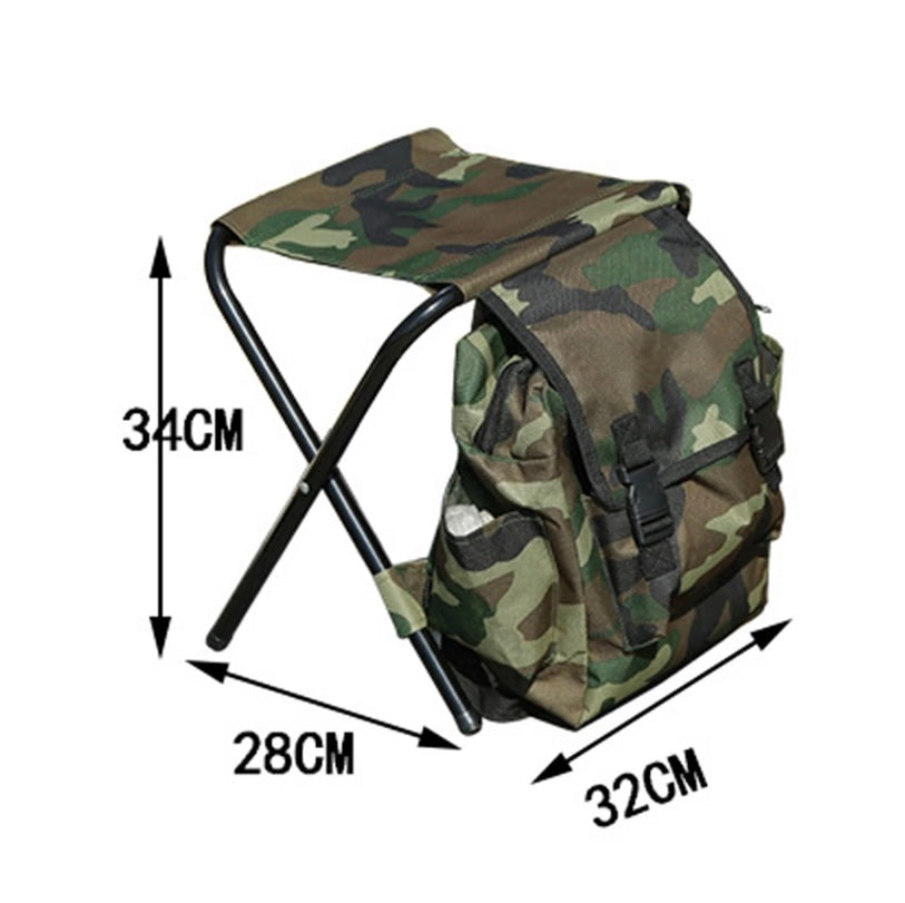 Mochila con silla plegable integrada para camping, modelo 212-2 - foto 2