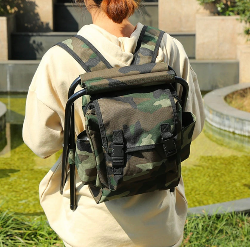 Mochila con silla plegable integrada para camping, modelo 212-2 - foto 3