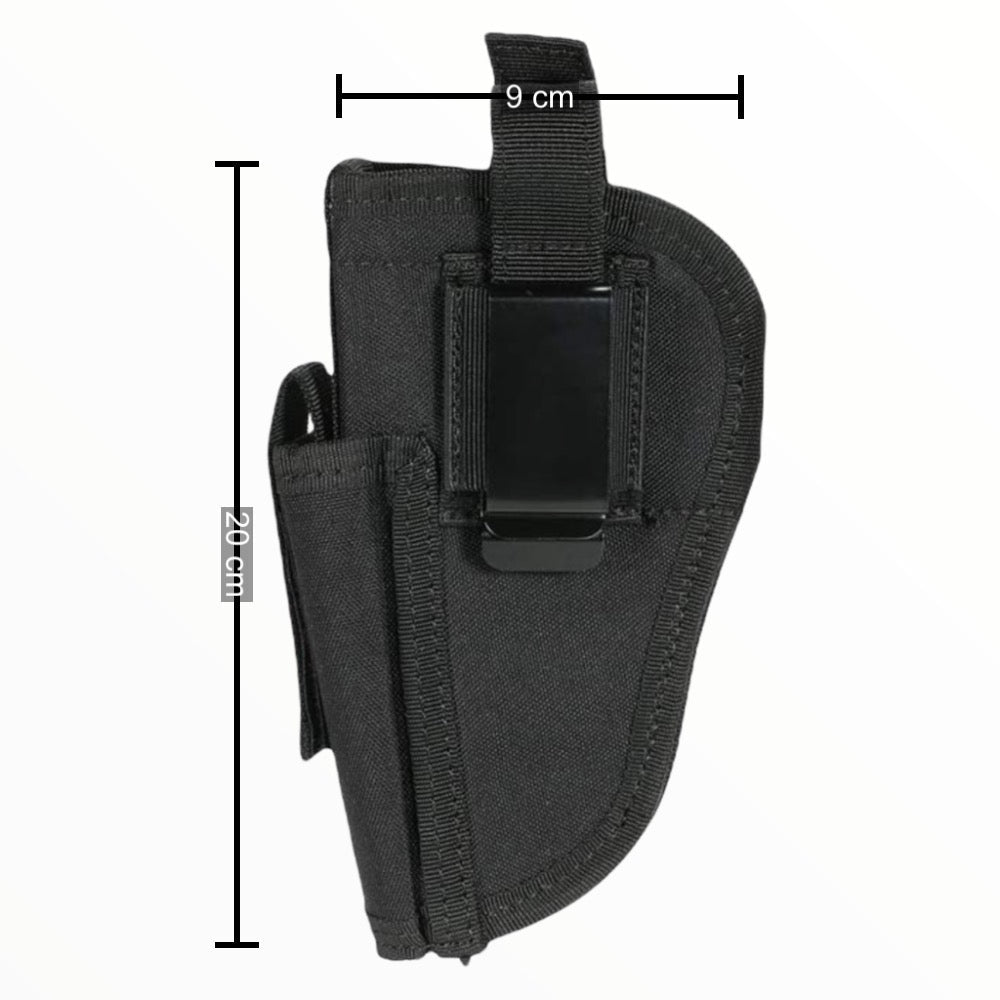 Funda ambidiestra con clip universal oculta y bolsa para 1 cargador PJ052 - foto 3