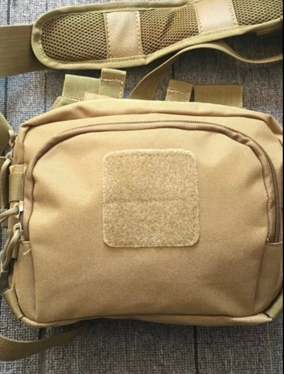 Mochila cangurera 2 en 1 con porta cargadores y accesorios GJ1971 - foto 3