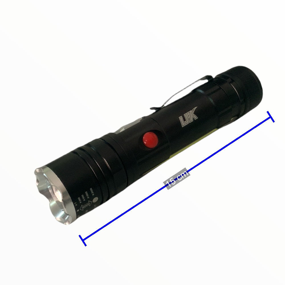 Lámpara LED de 3000 lúmenes con luz lateral COB, clip e imán DT409 - foto 3