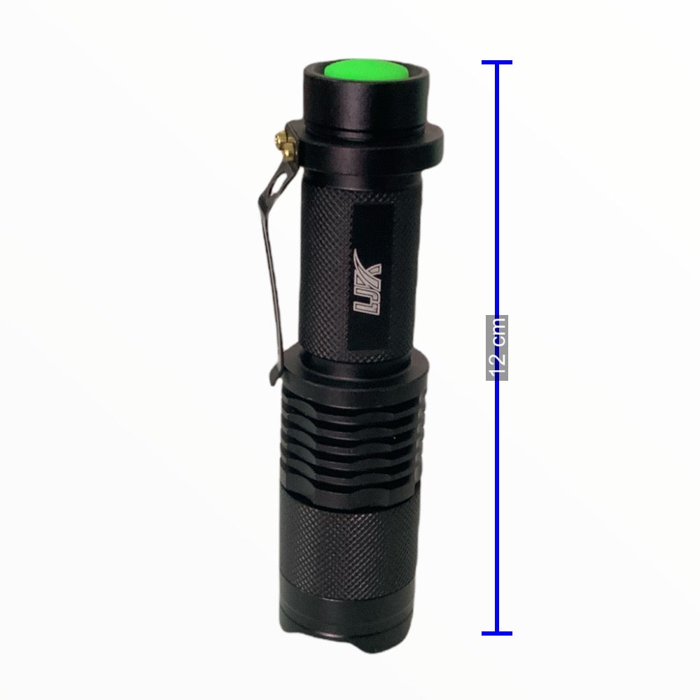 Linterna LED de 3000 lm con 4 modos, clip y zoom DT26 - foto 2