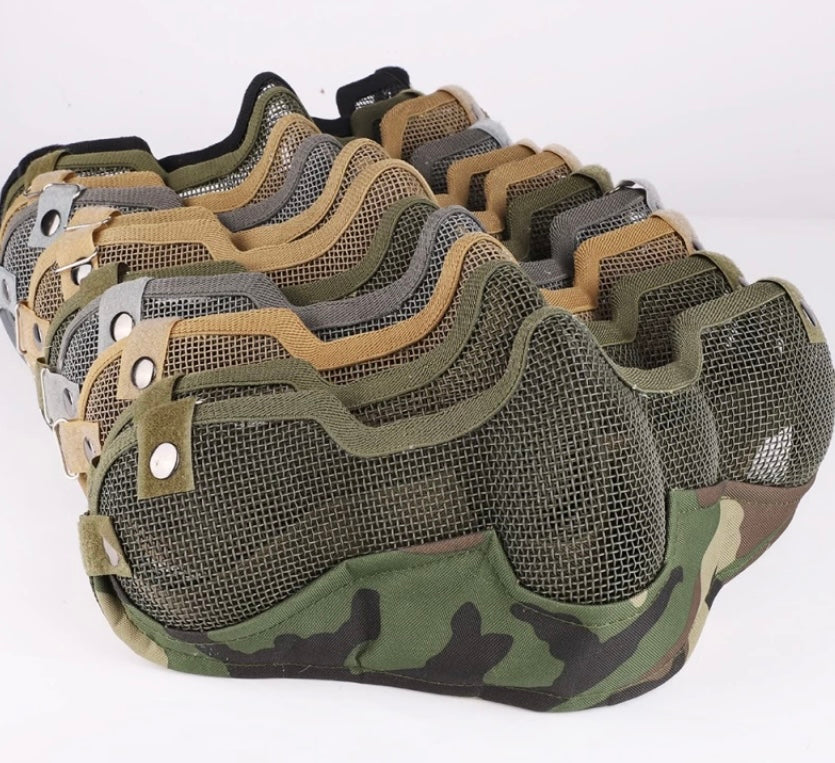 Máscara de protección estilo striker para paintball y airsoft MZ005 - foto 5