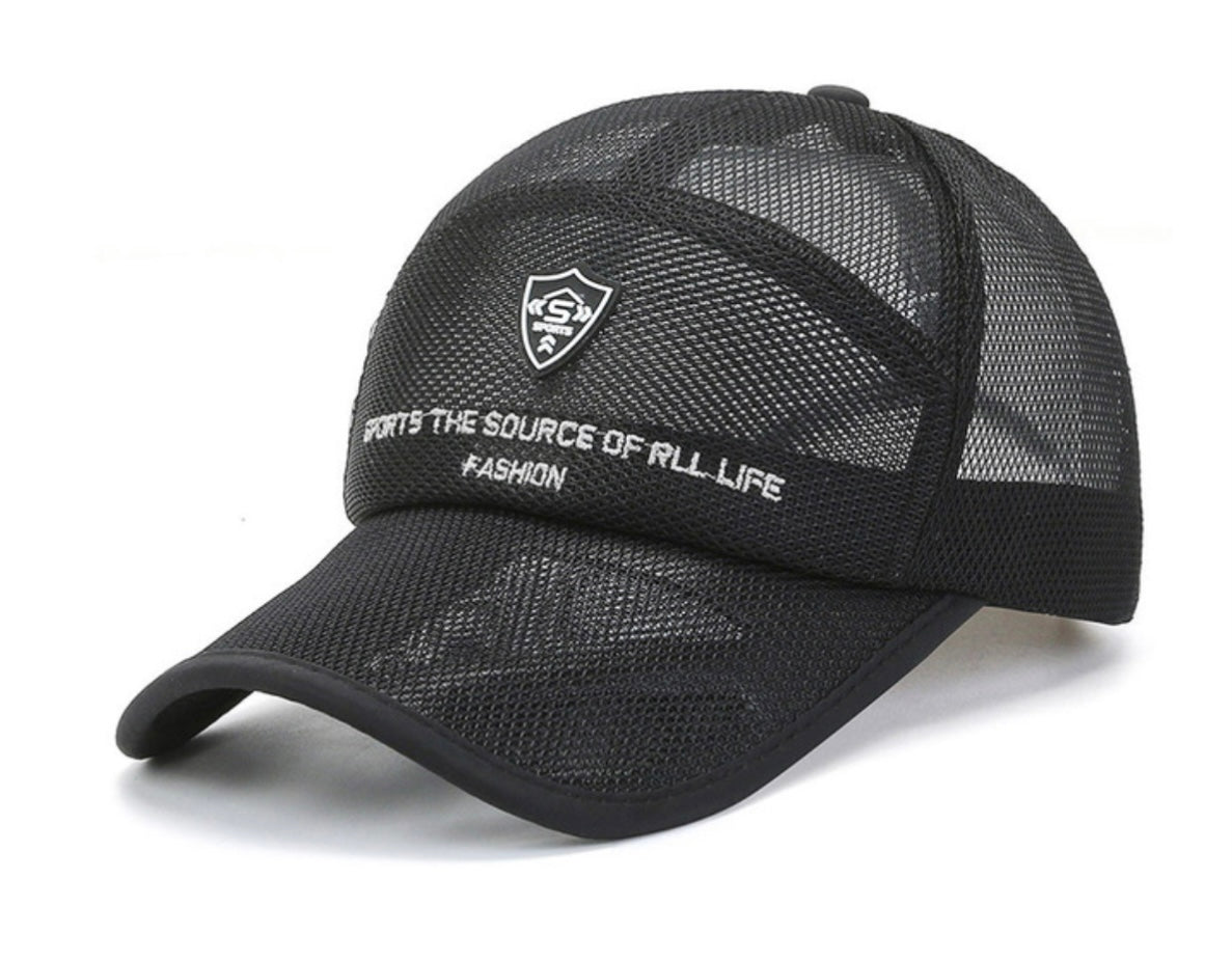 Gorra de malla transpirable estilo sport, modelo PJ005