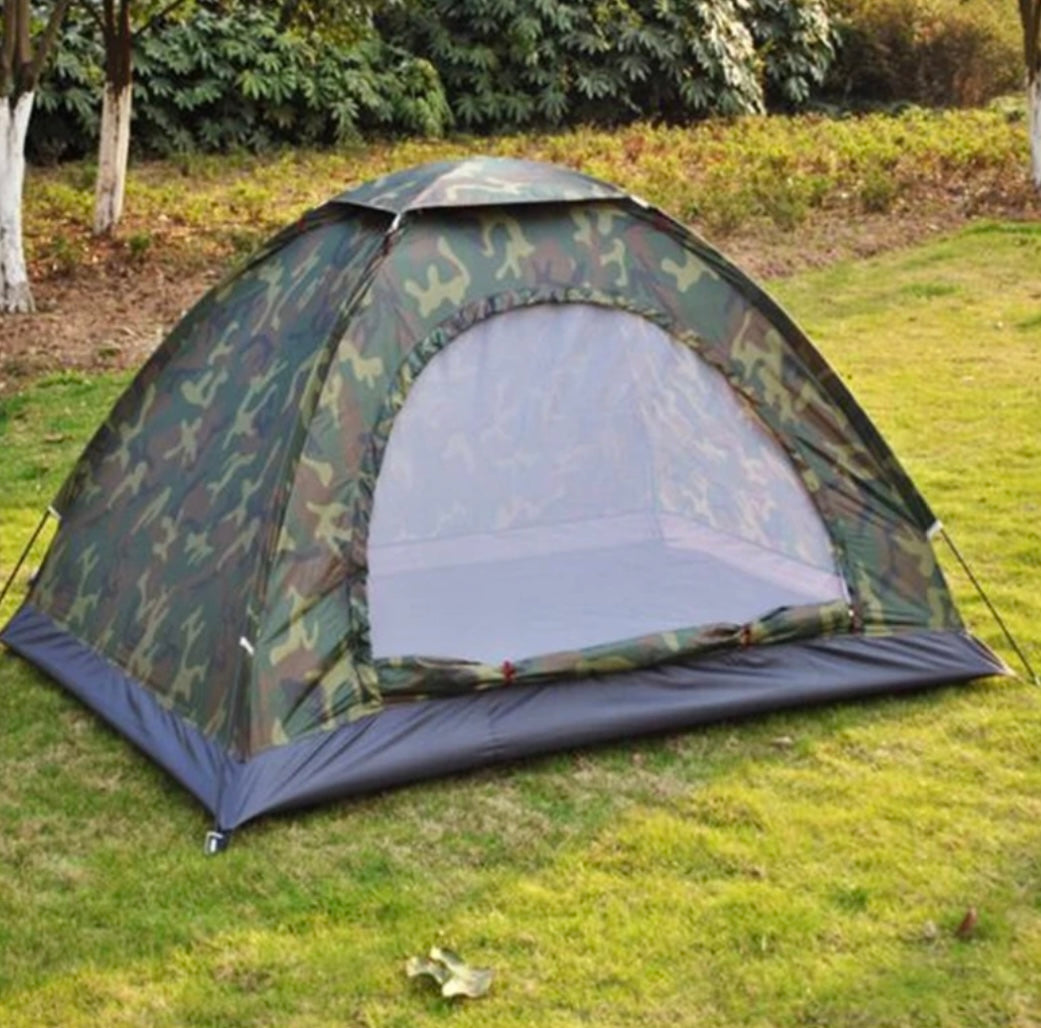 Casa de campaña camuflaje para dos personas, armado rápido ZP-005 - foto 3