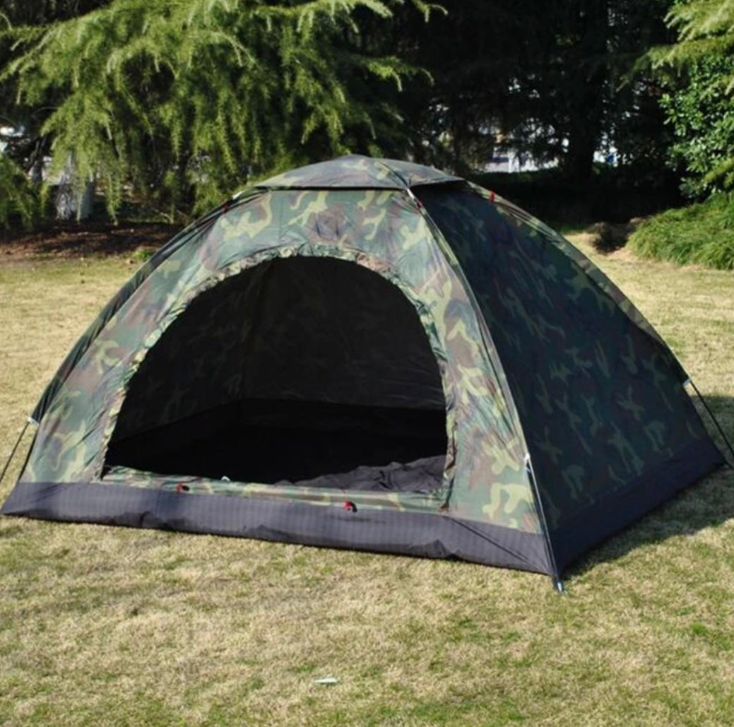 Casa de campaña camuflaje para dos personas, armado rápido ZP-005 - foto 4