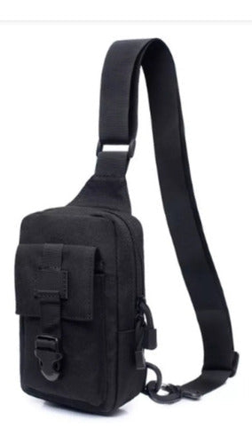 Bolsa táctica con correa para celular y tarjetero WZ628 - foto 6