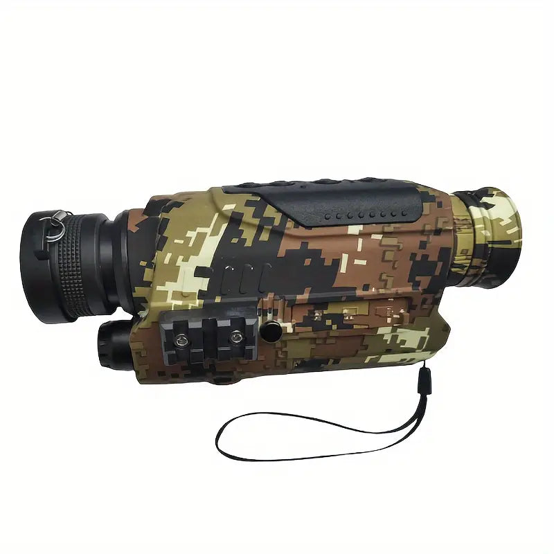 Monocular de visión nocturna con cámara de video infrarroja y 8 GB