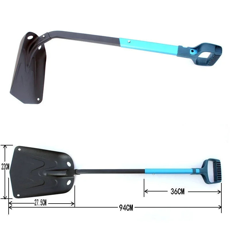 Pala plegable portátil con mango de aluminio extensible CZ505 - foto 2