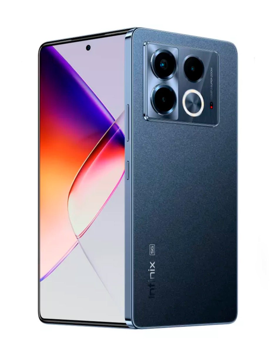 Smartphone Infinix Note 40 con 8 GB de RAM, 256 GB de almacenamiento Interno Gris