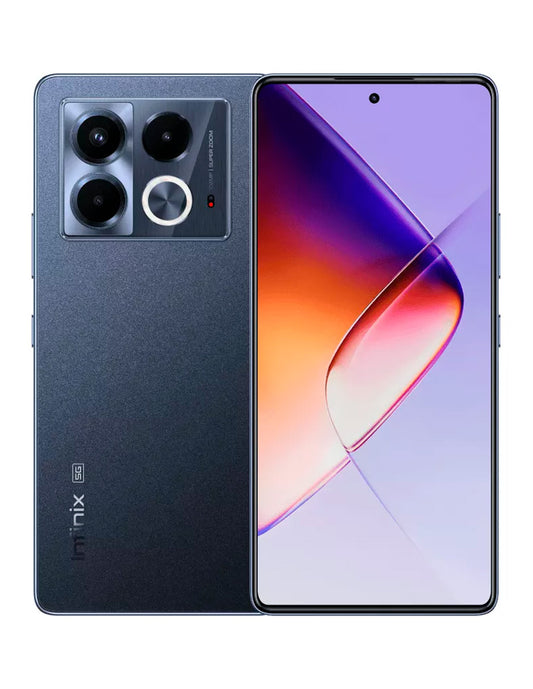 Smartphone Infinix Note 40 con 8 GB de RAM, 256 GB de almacenamiento Interno Gris
