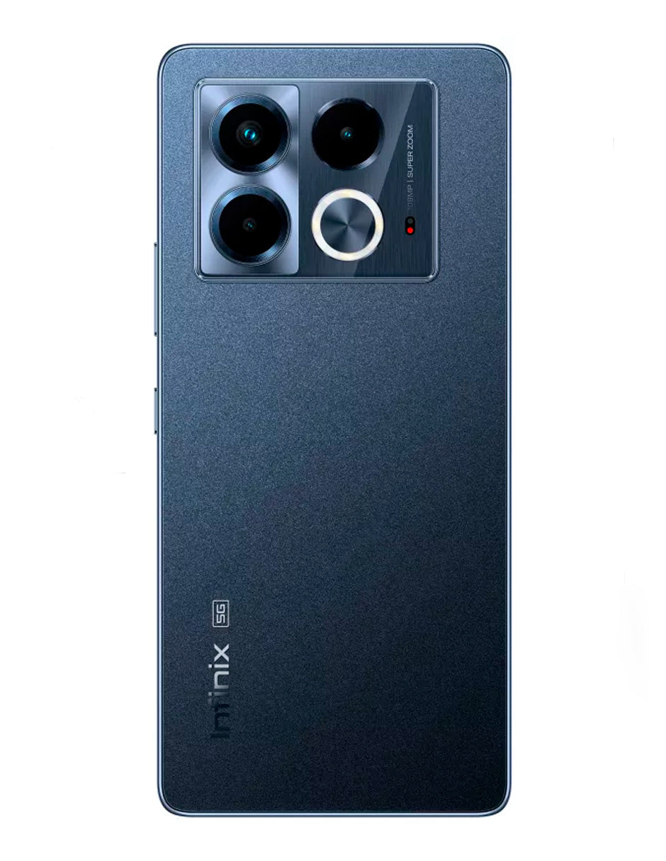 Smartphone Infinix Note 40 con 8 GB de RAM, 256 GB de almacenamiento Interno Gris