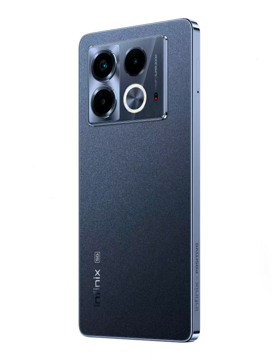 Smartphone Infinix Note 40 con 8 GB de RAM, 256 GB de almacenamiento Interno Gris