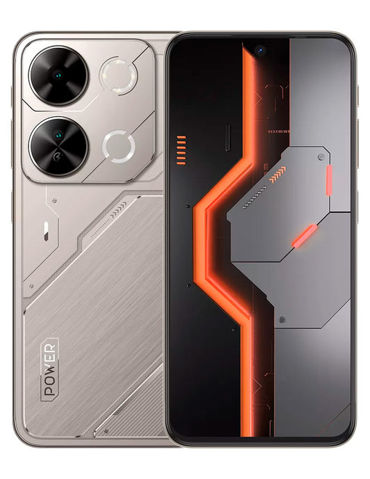 SmartPhone Itel P65 Dual Sim 256 gb Rom / 12gb Ram Cámara 50 mp+8 mp Batería De 5000 mah Plata