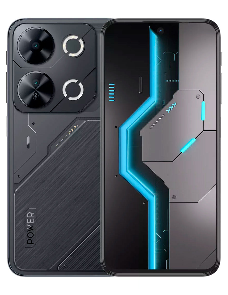 SmartPhone Itel P65 Dual Sim 256 gb Rom / 12gb Ram Cámara 50 mp+8 mp Batería De 5000 mah Negro