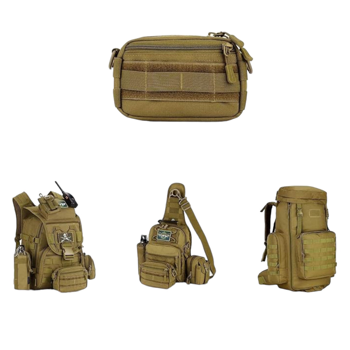 Bolsa mini multifunción para chaleco molle, tipo riñonera - foto 5