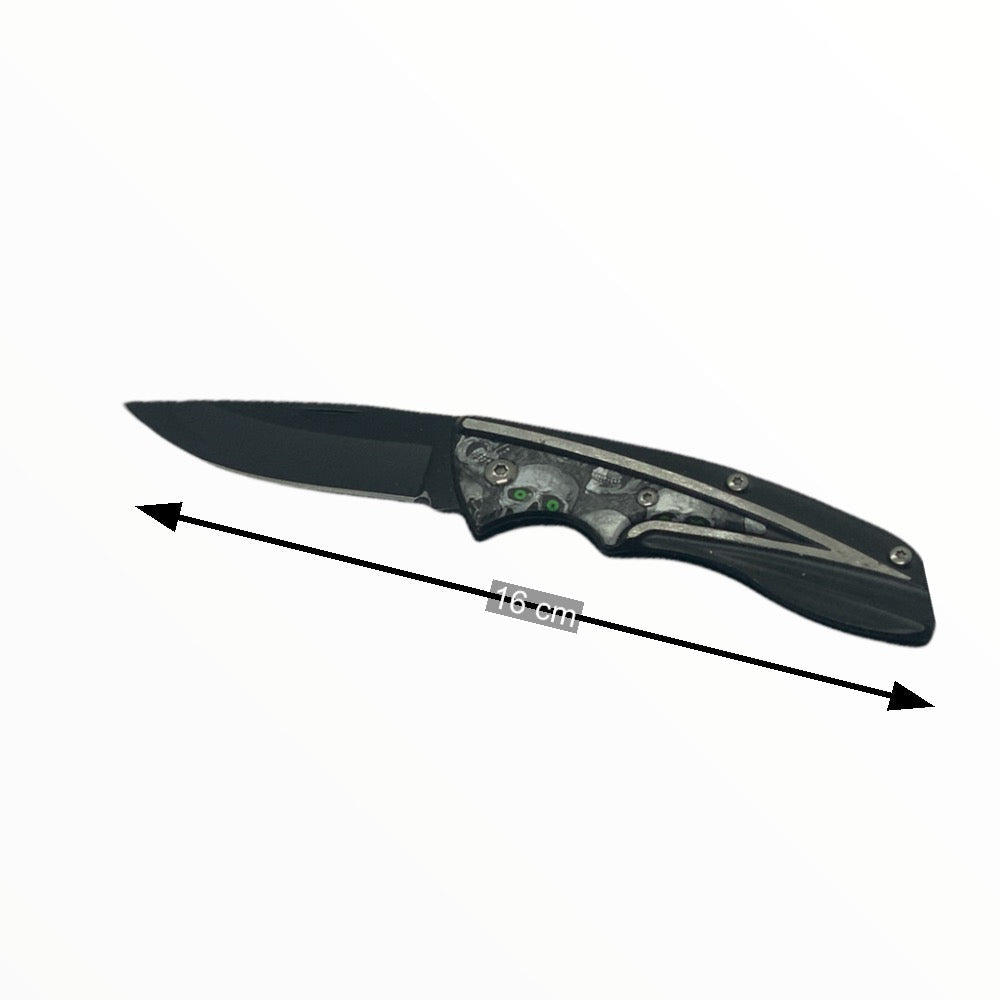 Navaja plegable con diseño de calavera, modelo JF044 - foto 2