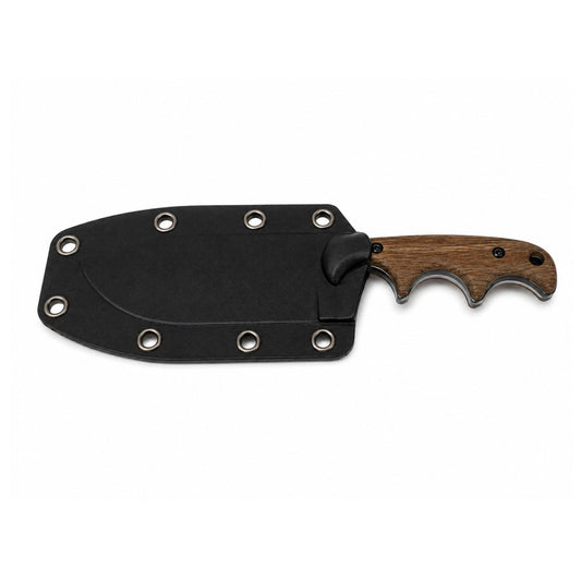 Cuchillo táctico de hoja fija de 15 cm con funda tipo Kydex (JF1020)