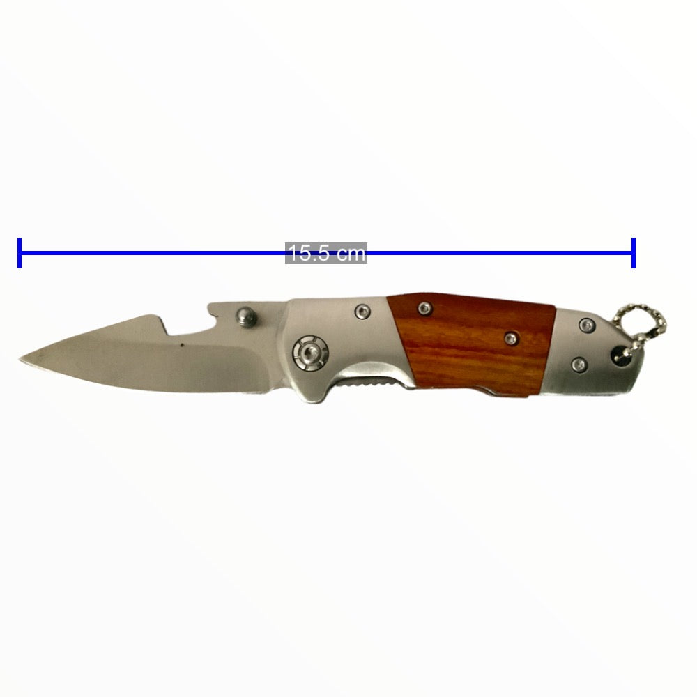 Navaja plegable con destapador integrado, modelo JF115 - foto 2